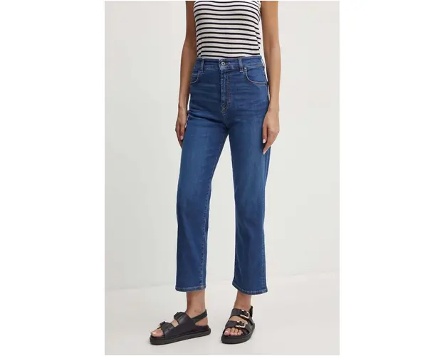 Weekend Max Mara jeansi femei high waist, 2425186031600