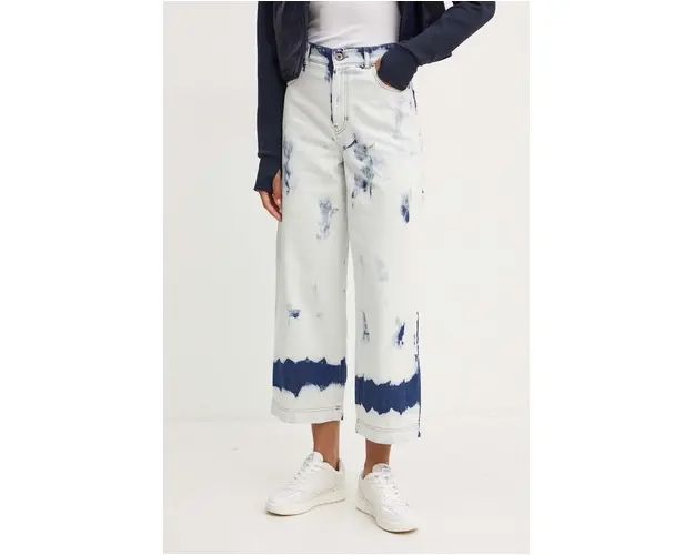 Weekend Max Mara jeansi femei, culoarea albastru marin, 2425186041600