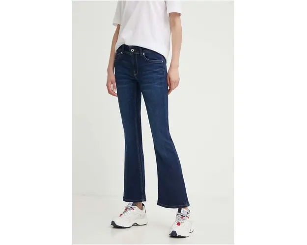 Pepe Jeans jeansi FLARE LW femei high waist, PL204736CU1