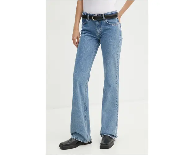 Moschino Jeans jeansi femei high waist, 0302.8221