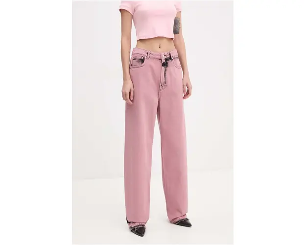 Moschino Jeans jeansi femei high waist, 0320.8222