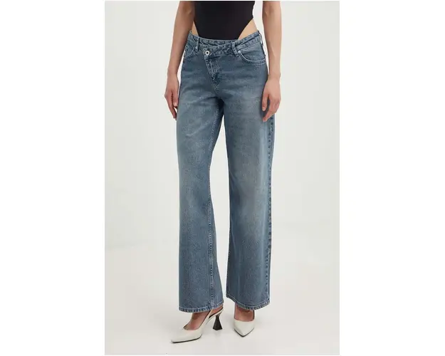 Karl Lagerfeld Jeans jeansi femei medium waist, 245J1109