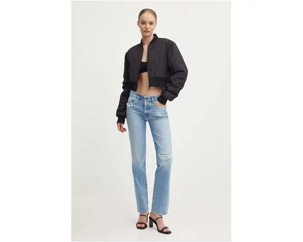 Diesel jeansi 1989 D-MINE femei high waist, A12337.09J80