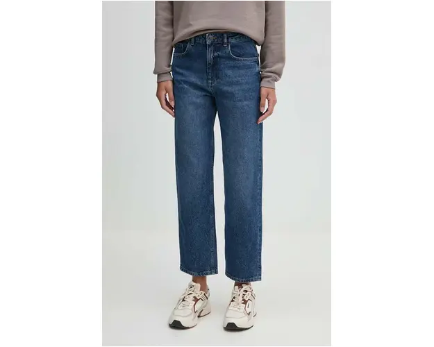 Sisley jeansi femei high waist, 4TWNLE02J