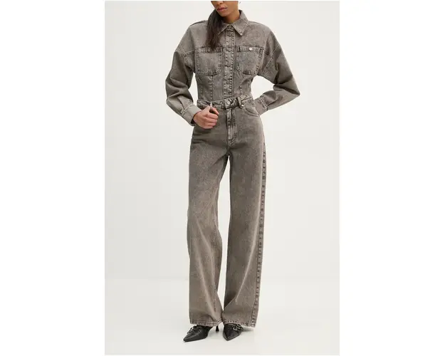 Gestuz jeansi femei, culoarea gri, 10909475