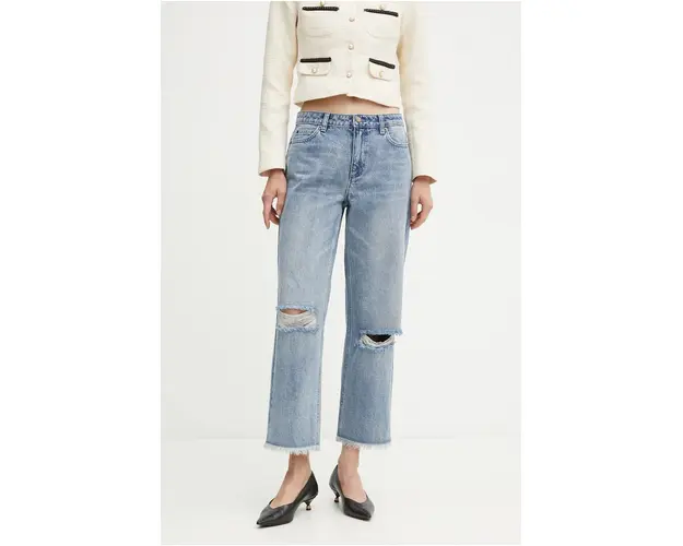 MICHAEL Michael Kors jeansi femei high waist, MF4905RFAU