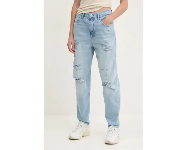 Tommy Jeans jeansi femei high waist, DW0DW19612