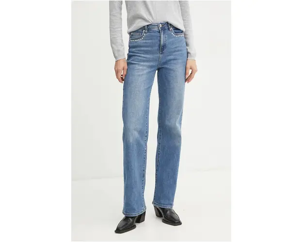 Morgan jeansi PCHIMA femei high waist, PCHIMA