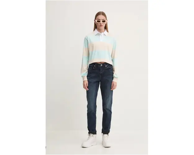 Karl Lagerfeld Jeans jeansi femei high waist, 246J1106