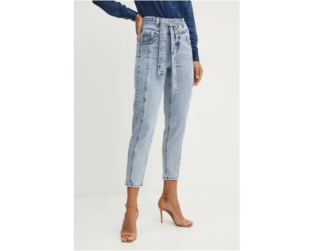 Morgan jeansi PMOD femei high waist, PMOD