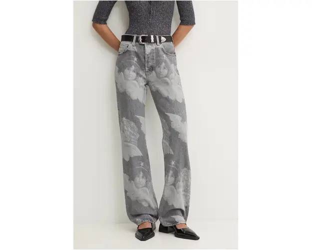 Fiorucci jeansi femei high waist, U01FMDJE075DN03DN07