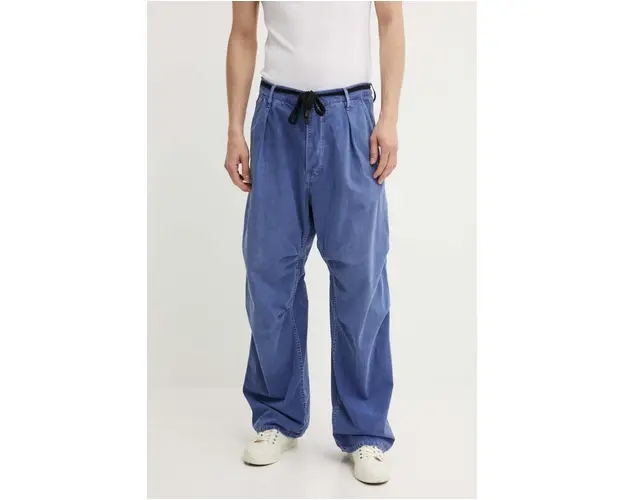 G-Star Raw pantaloni de bumbac drept, D24487-D295
