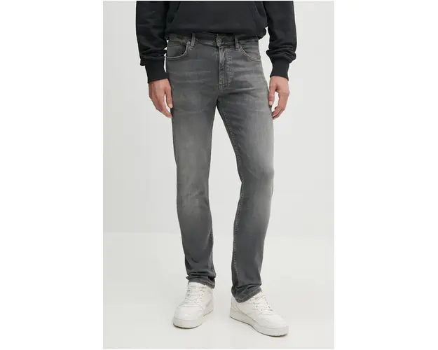 Boss Orange jeansi barbati, culoarea gri, 50520969