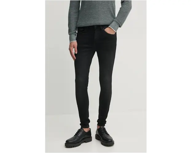 Pepe Jeans jeansi SUPER SKINNY JEANS barbati PM207706XH0