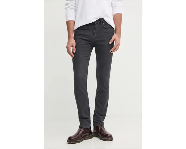 BOSS jeansi barbati, culoarea gri, 50528279