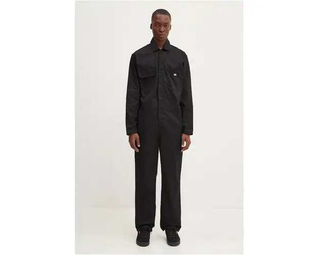 Dickies salopeta HAUGHTON culoarea negru, DK0A4XIO