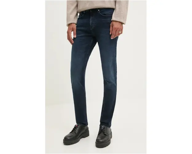 Tommy Jeans jeansi barbati, culoarea albastru marin, DM0DM20399