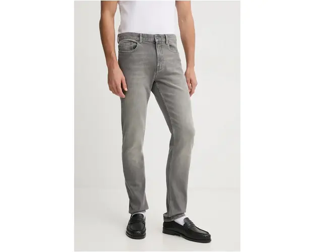 ZADIG&VOLTAIRE jeansi barbati, culoarea gri, WMJE00012