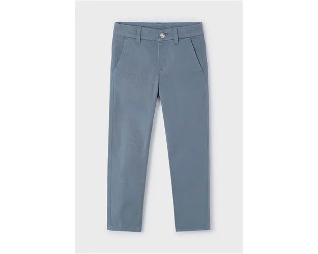 Mayoral pantaloni de bumbac pentru copii culoarea gri, neted, 513