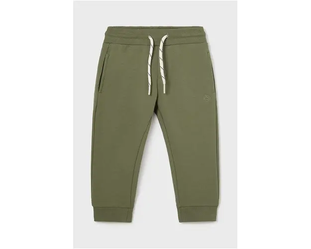 Mayoral pantaloni de trening pentru copii culoarea verde, neted, 704
