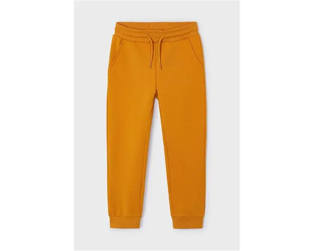 Mayoral pantaloni de trening pentru copii culoarea portocaliu, neted, 725