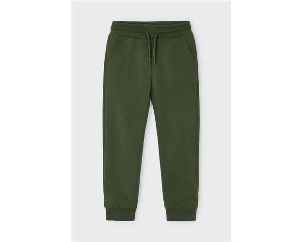 Mayoral pantaloni de trening pentru copii culoarea verde, neted, 725