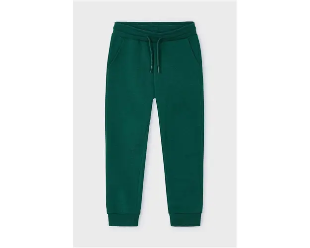 Mayoral pantaloni de trening pentru copii culoarea verde, neted, 725