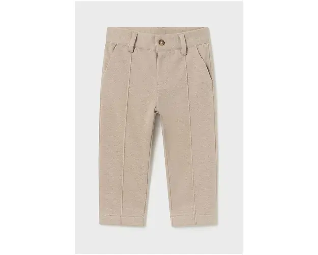 Mayoral pantaloni copii culoarea bej, neted, 2531