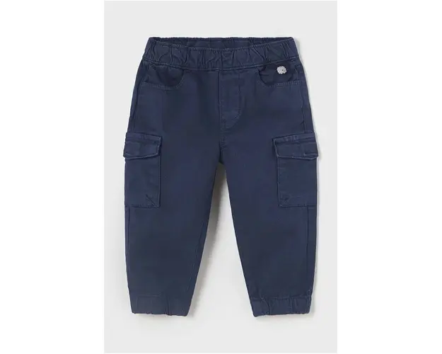 Mayoral pantaloni copii culoarea albastru marin, neted, 2535