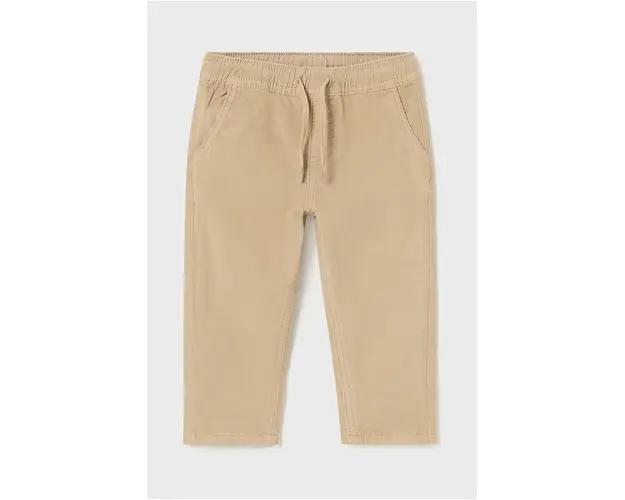 Mayoral pantaloni copii culoarea bej, neted, 2537