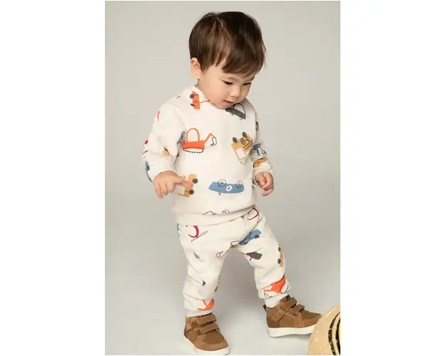 Mayoral pantaloni de trening pentru copii culoarea bej, modelator, 2541