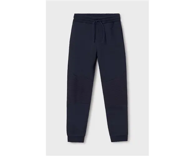 Mayoral pantaloni de trening pentru copii culoarea albastru marin, neted, 7537