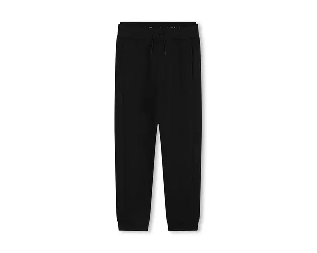 Karl Lagerfeld pantaloni de trening pentru copii culoarea negru, neted, Z30263
