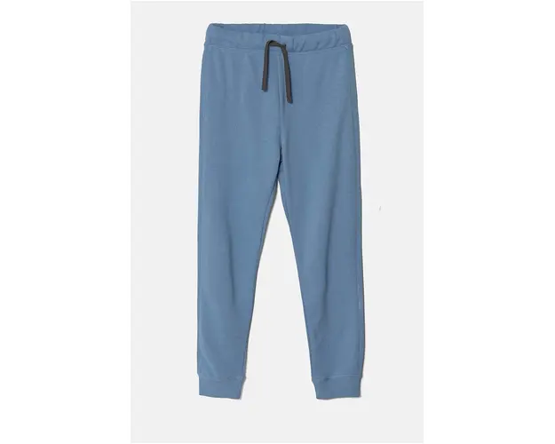 United Colors of Benetton pantaloni de trening din bumbac pentru copii neted, 3J68CF058