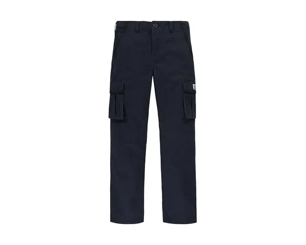 Levi's pantaloni copii culoarea negru, neted