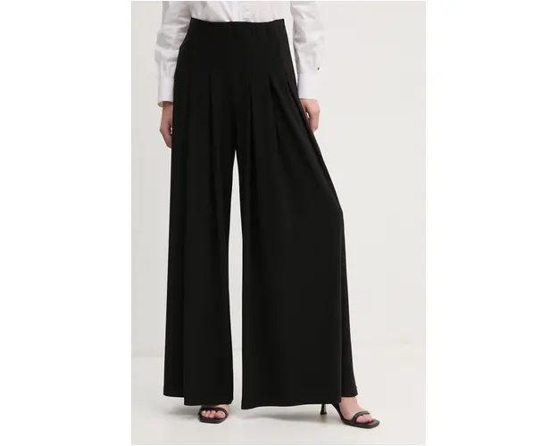 Joseph Ribkoff pantaloni de trening culoarea negru, neted, 244151
