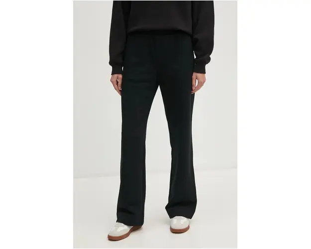 United Colors of Benetton pantaloni de trening culoarea negru, neted, 36G1DF015