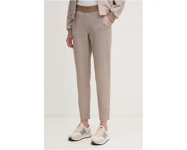 Joop! pantaloni de trening culoarea bej, modelator, 30036543