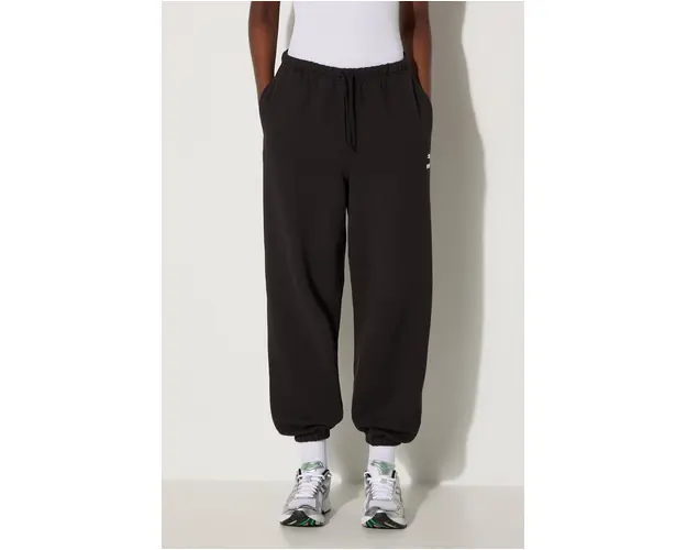 Puma pantaloni de trening din bumbac Better Classics Sweatpants culoarea negru, neted, 624234