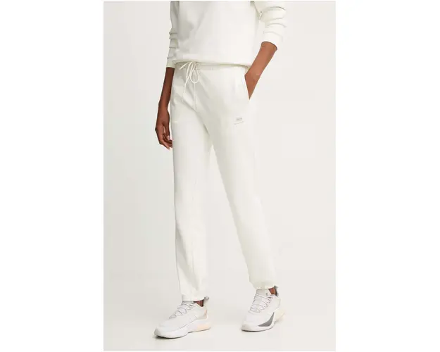 Napapijri pantaloni de trening M-Nina culoarea alb, neted, NP0A4HD62061