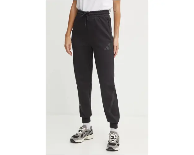 adidas pantaloni de trening ZNE culoarea negru, neted, JE7842