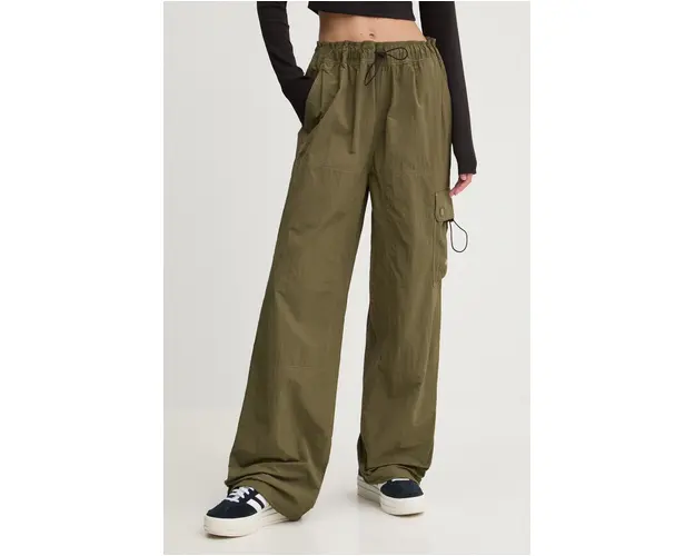 Dickies pantaloni de trening JACKSON culoarea verde, neted, DK0A4YJC