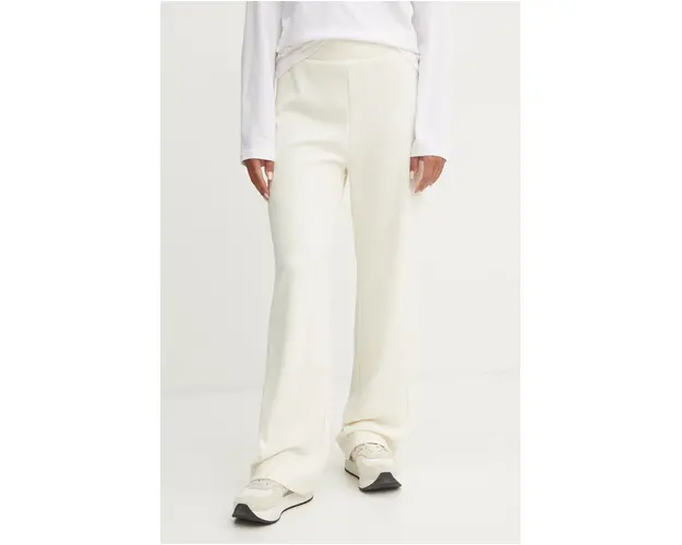 North Sails pantaloni de trening culoarea bej, neted, 074524