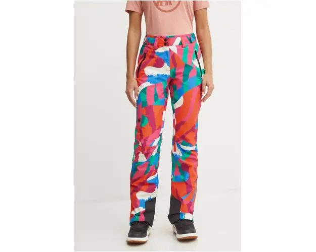 Helly Hansen pantaloni de schi Legendary culoarea roz, 65683