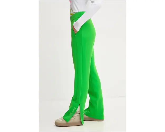 Sportalm pantaloni Columbus femei, culoarea verde, 1826503665