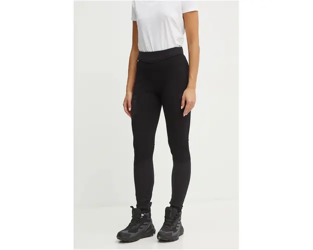 Mammut leggins sport Aconcagua femei, culoarea negru, cu imprimeu, 1022.00224