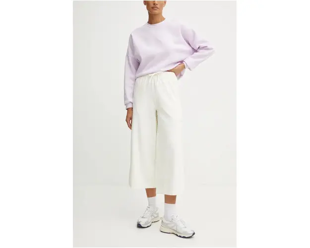 adidas pantaloni de trening All SZN culoarea bej, neted, IY6825