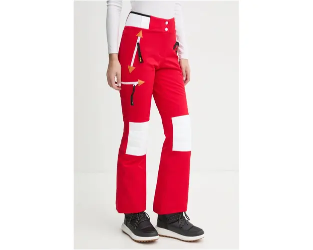 Rossignol pantaloni de schi Pilot x JCC culoarea rosu, RLNWP08