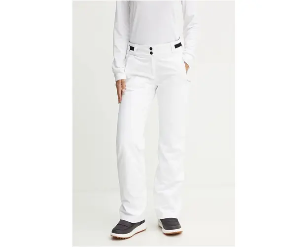 Rossignol pantaloni de schi Staci culoarea alb, RLMWP04
