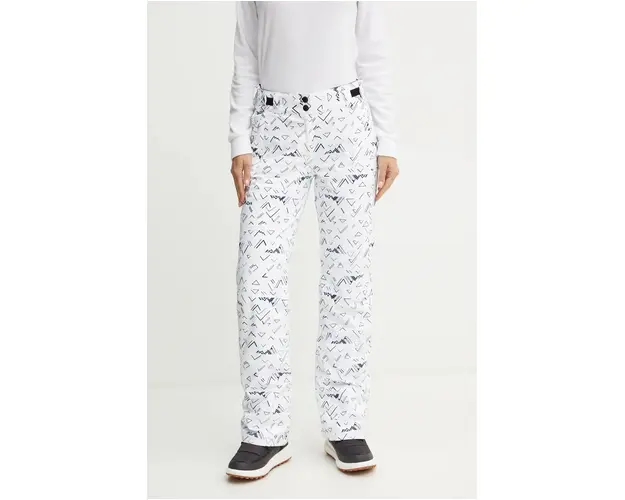 Rossignol pantaloni de schi Staci culoarea alb, RLNWP04
